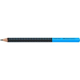 Bleistift Jumbo Grip Two Tone schwarz/blau