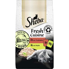 Katzen-Nassfutter Fresh Cuisine, Truthahn und Huhn