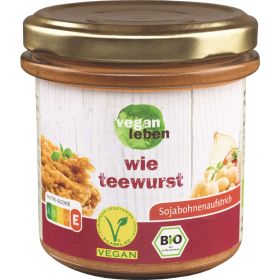 Veganer Aufstrich, wie Teewurst