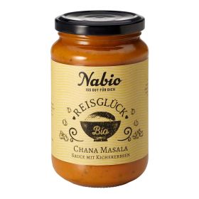 Bio Chana Masala-Sauce Reisglück, vegan, 325 ml