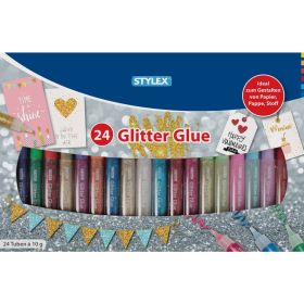 Glitter Glue 24 Tuben