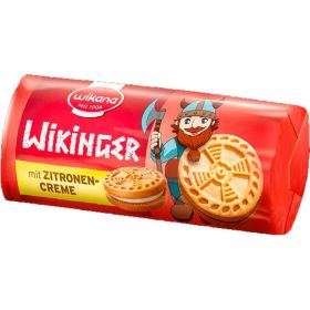 Wikinger Sandwichkeks mit Zitronen-Creme