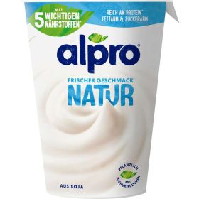 Soya-Joghurtalternative, Natur