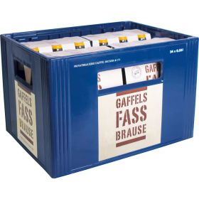 Orangen-Limonade,  Fassbrause (4x Träger in der Kiste zu je  6x 0,330 Liter)