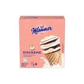 Waffeleis, Haselnuss-Sahne-Haselnusskrokant