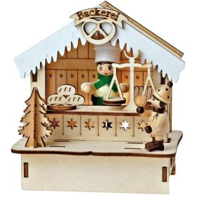 Bäckerhütte oder  Weihnachtsmarkthütte, je Artikel