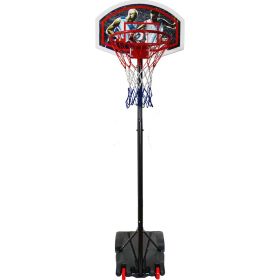 Basketballständer 165-205cm, mit Ball &Pumpe