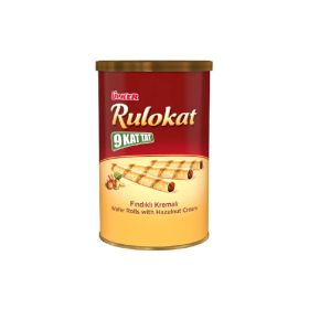 Rulokat Haselnuss-Waffelröllchen