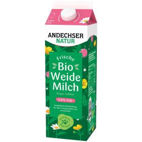 Bio Vollmilch 3,8% Fett länger haltbar