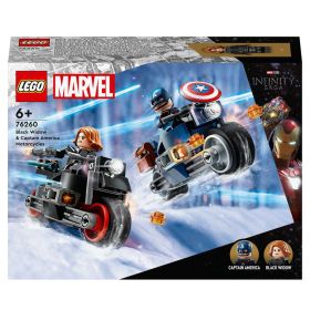 LEGO 76260 Marvel Captain America & Black Widow Motorräder