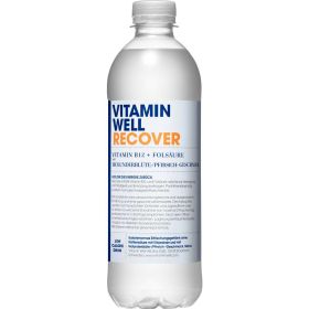 Vitamin Well Recover Wasser, Holunderblüte/Pfirsich