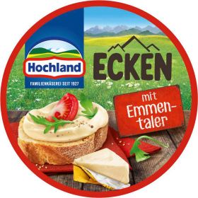 Schmelzkäse-Ecken, Emmentaler