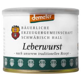 Link zu  Bio Demeter Hausmacher Leberwurst