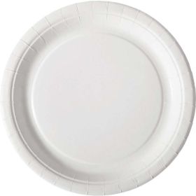 Pappteller 22cm, weiß