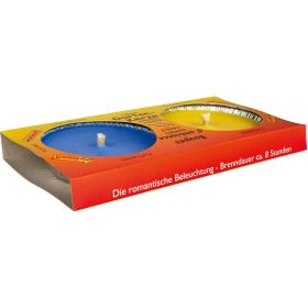Alu-Kerzen, 2er Pack sortiert