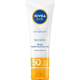 UV Gesichtscreme "Sensitiv", LSF 50