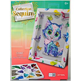 Link zu  Paillettenkunst Katze