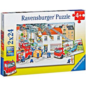 Puzzle Feuerwehr 2x 24 Teile