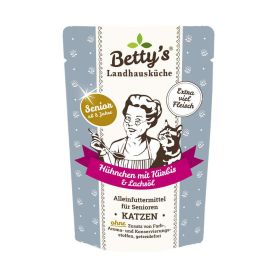 Link zu  Katzen-Nassfutter Senior, Hühnchen/Kürbis/Lachsöl