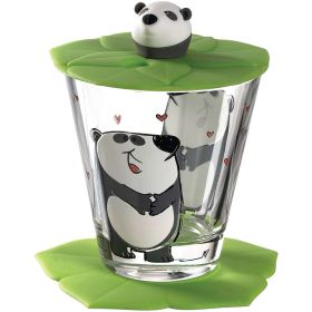 Kindertrinkset Bambini, 3-teilig, Panda