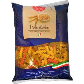 Fusilli tricolore