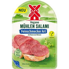 Vegane Mühlen Salami, Feinschmecker Art