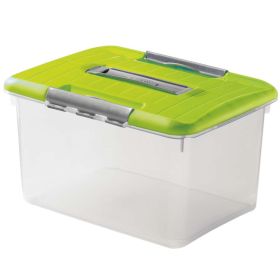 Link zu  Box Optima 30l mit Tragegriff, hellgrün