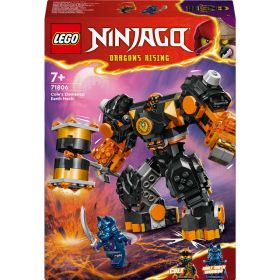 LEGO NINJAGO 71806 Coles Erdmech, Action-Spielzeug mit Mech-Actionfigur