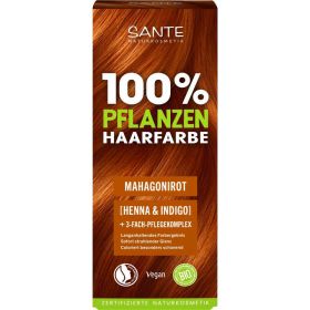 Pflanzenhaarfarbe, Mahagonirot