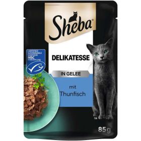 Katzen-Nassfutter Delicato, Thunfisch in Gelee