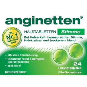 Halstabletten Stimme