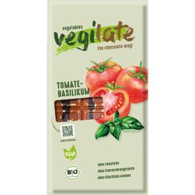 Link zu  Bio Tafelschokolade, Tomate-Basilikum