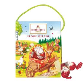 Marzipan-Eier im Ostertäschen