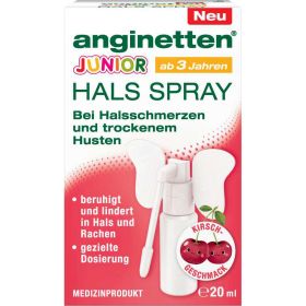Halsspray Junior ab 3 Jahren, Kirschgeschmack