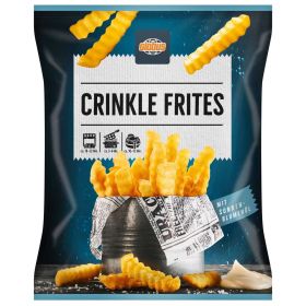 Pommes Frites Crinkle Frites, tiefgekühlt