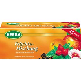 Früchtetee, Mischung