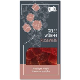 Gelee Würfel gezuckert Rosé