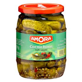 Cornichons, süß-sauer