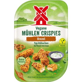 Vegane Mühlen Crispies Brezel, Typ Hähnchen