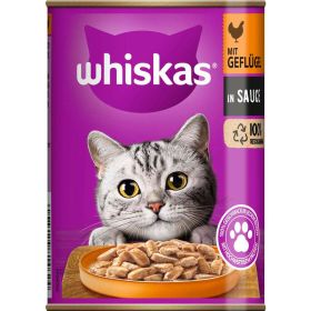 Katzen-Nassfutter, Geflügel/Sauce