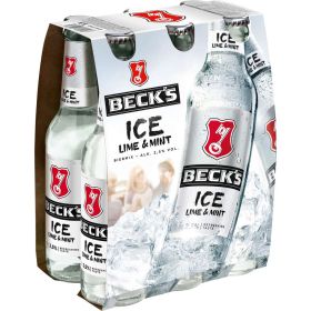 Biermischgetränk Ice, Lime & Mint, 2,5% (6x 0,330 Liter)