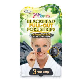 Charcoal Nose Strips, 3 Stück, Kohle-Maske