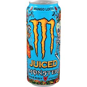 Energy Drink, Juiced Mango Loco