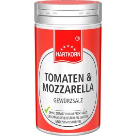 Gewürzsalz Tomaten und Mozarella