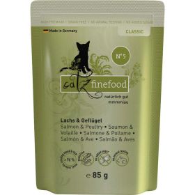 Katzen-Nassfutter No. 05, Lachs/Geflügel