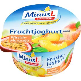 Fruchtjoghurt Pfirsich-Maracuja