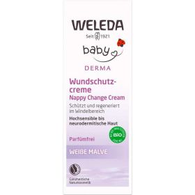 Babypflege Wundschutzcreme, Derma, weiße Malve