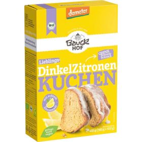 Bio Backmischung Dinkel Zitronenkuchen