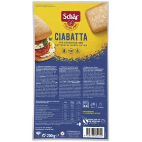 Schär Ciabatta oder  Ciabatta Rustica, je 200 g