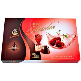 Link zu  Herz Kirschen Zartbitter-Pralinen